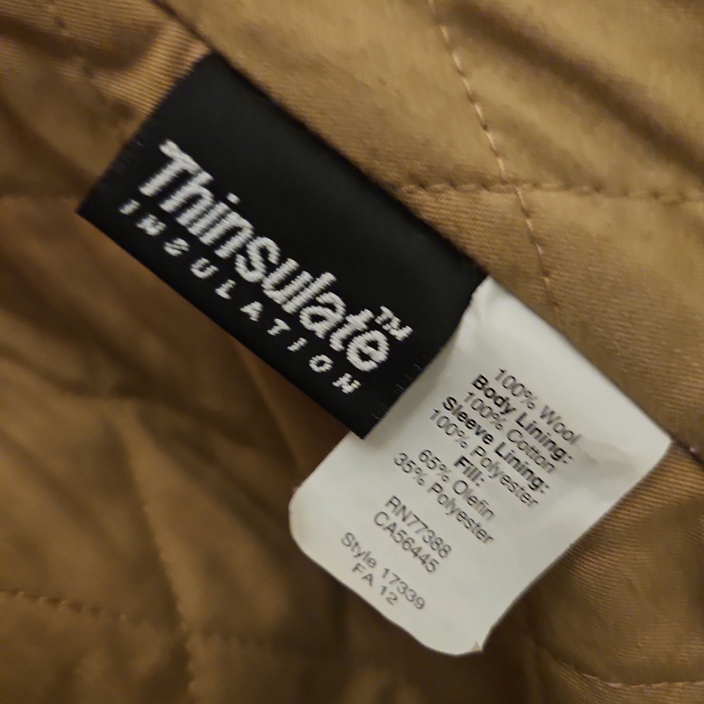 J. Crew Classic Black Pea Coat - Picture 4 of 5